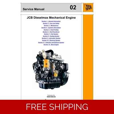 JCB DIESELMAX ENGINE SERVICE REPAIR MANUAL JCB DIESELMAX ENGINE SERVICE REPAIR MANUAL